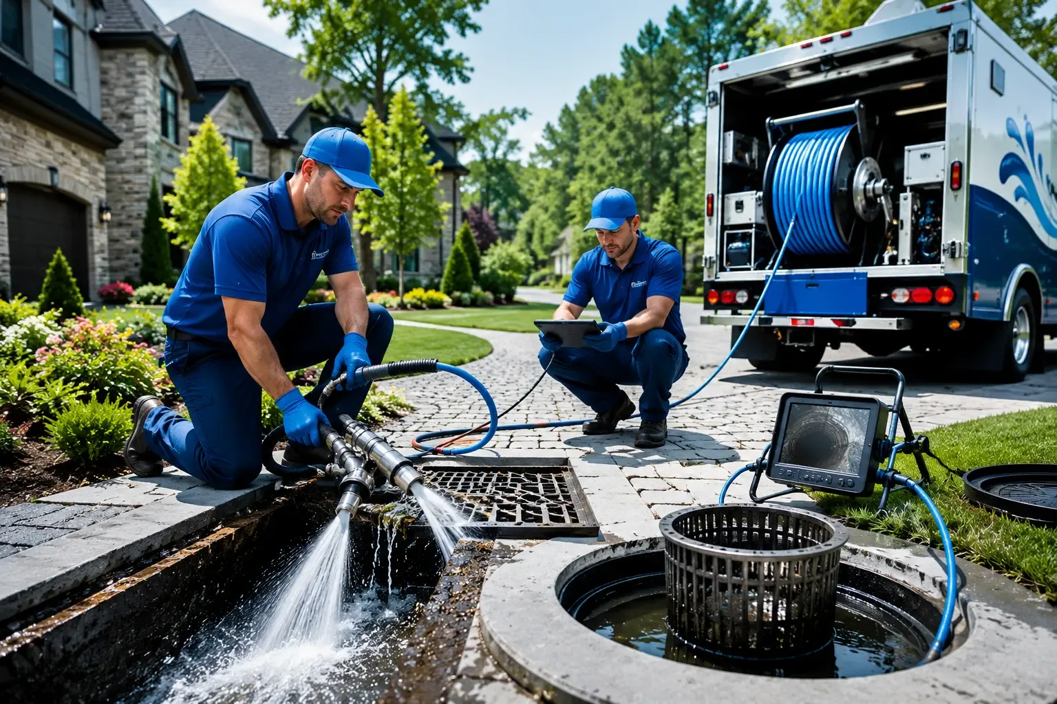 Local outdoor drain cleaning professionals in Woodstock, VA